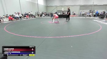 125 lbs Semis & 1st Wrestleback (8 Team) - Sadie Davis, Georgia Red vs Jordyn Anderson, Virginia