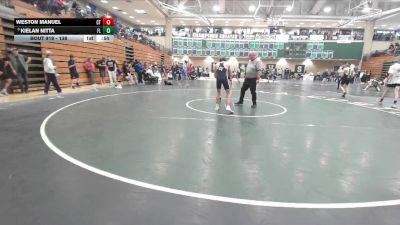 138 lbs Cons. Round 6 - Kielan Nitta, Faith Lutheran vs Weston Manuel, Cherokee Trail