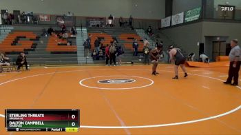 287 lbs 1st Place Match - Dalton Campbell, Sparkman vs Sterling Threats, Grissom Hs