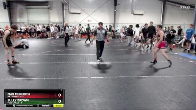 120 lbs Round 2 (6 Team) - Max Meredith, MF Dynasty vs Sully Brown, Full Circle