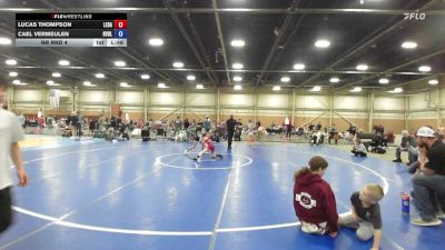 65 lbs Rr Rnd 4 - Lucas Thompson, Lebanon Die Hard Wrestling - BK8 vs Cael Vermeulen, Revival Whale - BK8