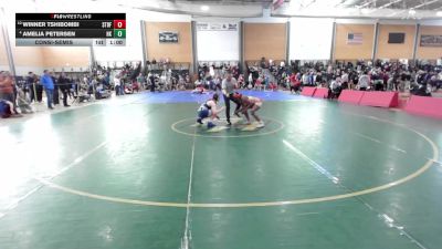 138 lbs Consolation - Winner Tshibombi, Stratford vs Amelia Petersen, Haddam-Killingworth