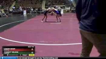 132 lbs Cons. Round 3 - Forrest Nelson, Fairhope vs Logon Odom, Baker HS