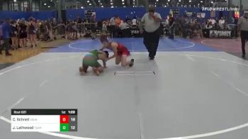 100 lbs Rr Rnd 1 - Conor Schnell, Young Guns Green vs Joseph Lathwood, Team BRO