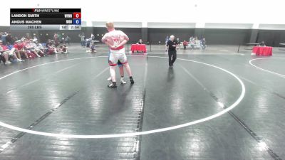 285 lbs Landon Smith, Team Wyoming White vs Angus Machen, Team Indiana Gold