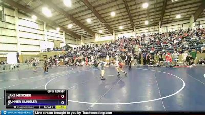 126 lbs Cons. Round 1 - Jake Mescher, ID vs Gunner Klingler, UT