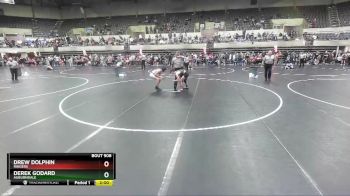 112 lbs Champ. Round 2 - Derek Godard, Auburndale vs Drew Dolphin, Ringers