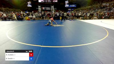 150 lbs Cons 64 #1 - Auston Eudaly, CO vs Benjamin Smith, AR