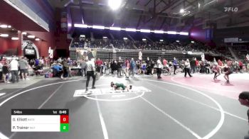 54 lbs Quarterfinal - Owen Elliott, Natrona Colts WC vs Pierce Trainor, Silverback WC