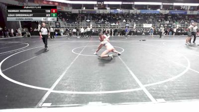 112 lbs Consolation - Hannah Herrera, Terminator vs Leah Greenwaldt, Jack Pine Savage