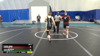 120-130 lbs Round 3 - Lila Nichols, Unattached vs Catie Kerr, Unattached