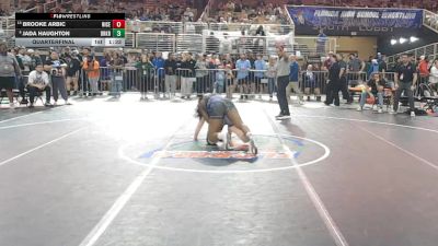 170 lbs Quarterfinal - Jada Haughton, Dr. Krop vs Brooke Arbic, Niceville