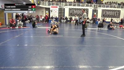 121 lbs R-32 - Liam Davis, Lake Highland Prep-FL vs Rocco Lombardo, Malvern Prep