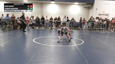 144 lbs Round Of 128 - Evan Gates, SC vs Landyn Shaffer, NY