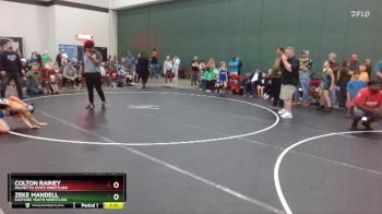 72/76 2nd Place Match - Colton Rainey, Palmetto State Wrestling vs Zeke Mandell, Eastside Youth Wrestling