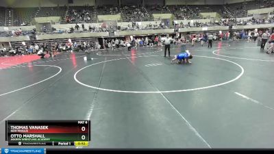 120 lbs Round 1 - Thomas Vanasek, New Prague vs Otto Marshall, Askren Wrestling Academy