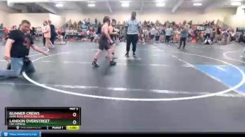 Round 2 - Landon Overstreet, LWC Express vs Gunner Crews, Hard Rock Wrestling Club