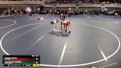 133 Championship Bracket Cons. Round 3 - Finnegan Harris, Minnetonka vs Chase Hyatt, Willmar