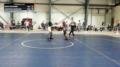 141 lbs Round Of 32 - Beck Holtzman, Wesleyan vs Santiago Gonzalez, Western New England