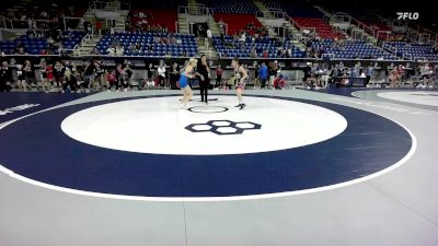 100 lbs Champ. Rd Of 64 - Tatiana Alexander, NY vs Temperance Reddin, OK
