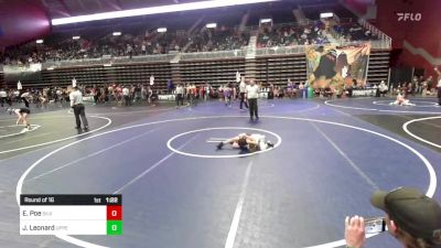 66 lbs Round Of 16 - Ethan Poe, Silverback WC vs Jared Leonard, Upper Valley Aces