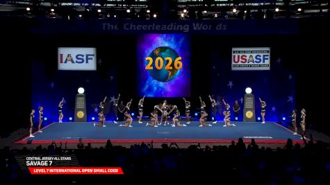 Central Jersey All Stars - Savage 7 [2026 L7 International Open Small Coed Semis] 2026 The Cheerleading Worlds