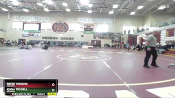 120 lbs Cons. Round 7 - Kiana Trudell, Meridian vs Reese Yakovac, Century