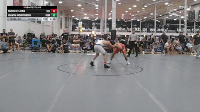 134 lbs Rr Rnd 3 - Marco Loss, Steller Trained Bossk - HSC vs Gavin Nordberg, Homegrown White - HSC