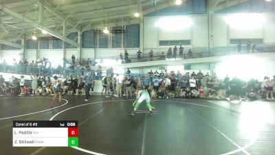 102 lbs Consi Of 8 #2 - Logan Padilla, Silverback WC vs Zaydin Stillwell, Poway Elite