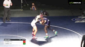 197 lbs Final - Wade French, Western Wyoming vs Tyree Sutton, Iowa Central