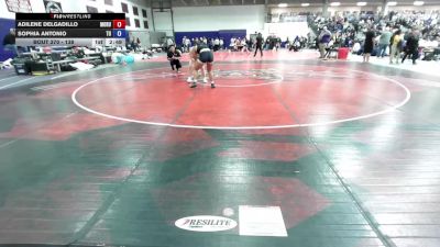 138 lbs Champ. Round 2 - Sophia Antonio, Tiffin University vs Adilene Delgadillo, Morningside