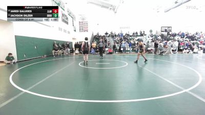 126 lbs Consi Of 8 #1 - Jared Saludes, Jonathan Law vs Jackson Dilzer, Daniel Hand