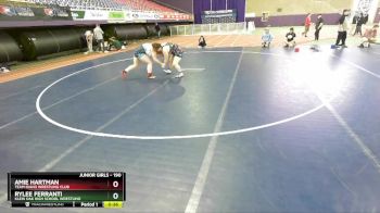 190 lbs Cons. Semi - Amie Hartman, Team Idaho Wrestling Club vs Rylee Ferranti, Klein Oak High School Wrestling