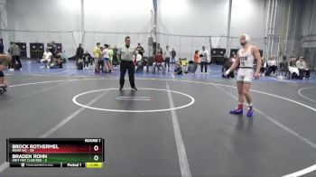 120 lbs Round 1 (6 Team) - Brock Rothermel, River WC vs Braden Rohn, Grit Mat Club Red