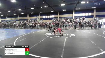 157 lbs Round Of 128 - Nico Freeman, Coronado vs Raymond Holland, All In Wr Ac