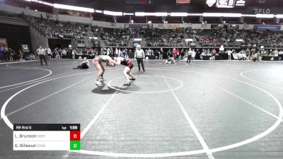 192 lbs Rr Rnd 5 - Luke Brunson, North Desoto Wrestling Academy vs Garrett Billeaud, SOWELA CREW