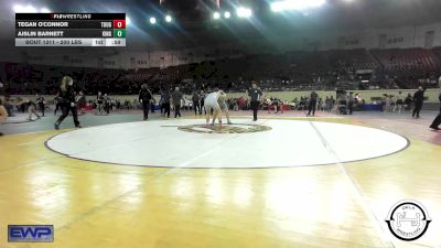 200 lbs Consi Of 4 - Tegan O'Connor, Tough N Technical Wrestling Club vs Aislin Barnett, Kingfisher YellowJackets