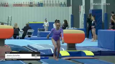 Jessica Schaffer - Vault, Desert Lights Gymnastics - 2021 American Classic and Hopes Classic