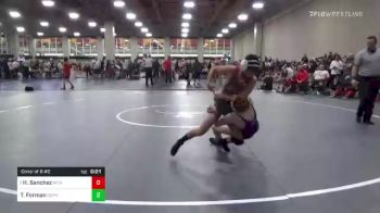 98 lbs Consi Of 8 #2 - Hunter Sanchez, Mountain Ridge vs Tobey Forman, Spanish Springs