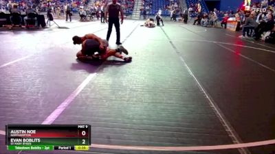 144 lbs Cons. Round 4 - Evan Boblits, St Mary Ryken vs Austin Noe, Northampton