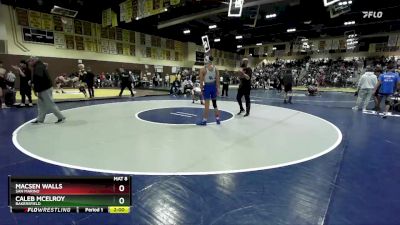 132 lbs Champ. Round 1 - Macsen Walls, San Marino vs Caleb Mcelroy, Bakersfield