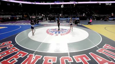94 lbs Quarterfinal - Anabelle Wessel, Alexander-Pembroke-Byron Bergen-HFL vs Lorilye Beardsley, Avon-Geneseo