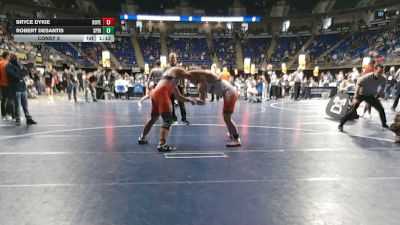 192 lbs Consy 5 - Bryce Dykie, Boyertown vs Robert DeSantis, Spring-Ford