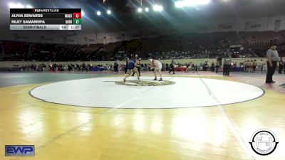 175 lbs Semifinal - Alivia Edwards, Wagoner vs Riley Samarripa, Harrah