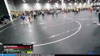 152 lbs Cons. Round 7 - Peyton Westlin, Iowa vs Tyten Volk, LoftonStyle Wrestling Club