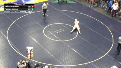 140 lbs Round Of 64 - Mason Quimby, Bald Eagle Area vs Lucas Greene, Grove City