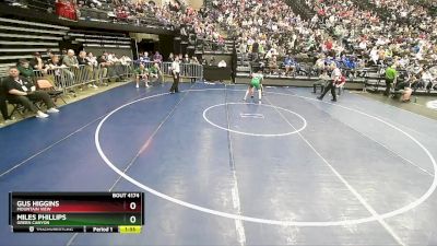 120 lbs Cons. Round 1 - Miles Phillips, Green Canyon vs Gus Higgins, Mountain View