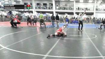 94 lbs Round Of 32 - Mason Smith, Essex Junction vs Thomas Breen, Lebanon NH