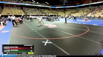 113 Class 2 lbs Quarterfinal - Justin Schutter, Kirksville vs Carter Kempker, Blair Oaks