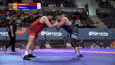 125 kg Khasanboy Rakhimov, UZB vs Alisher Yergali, KAZ